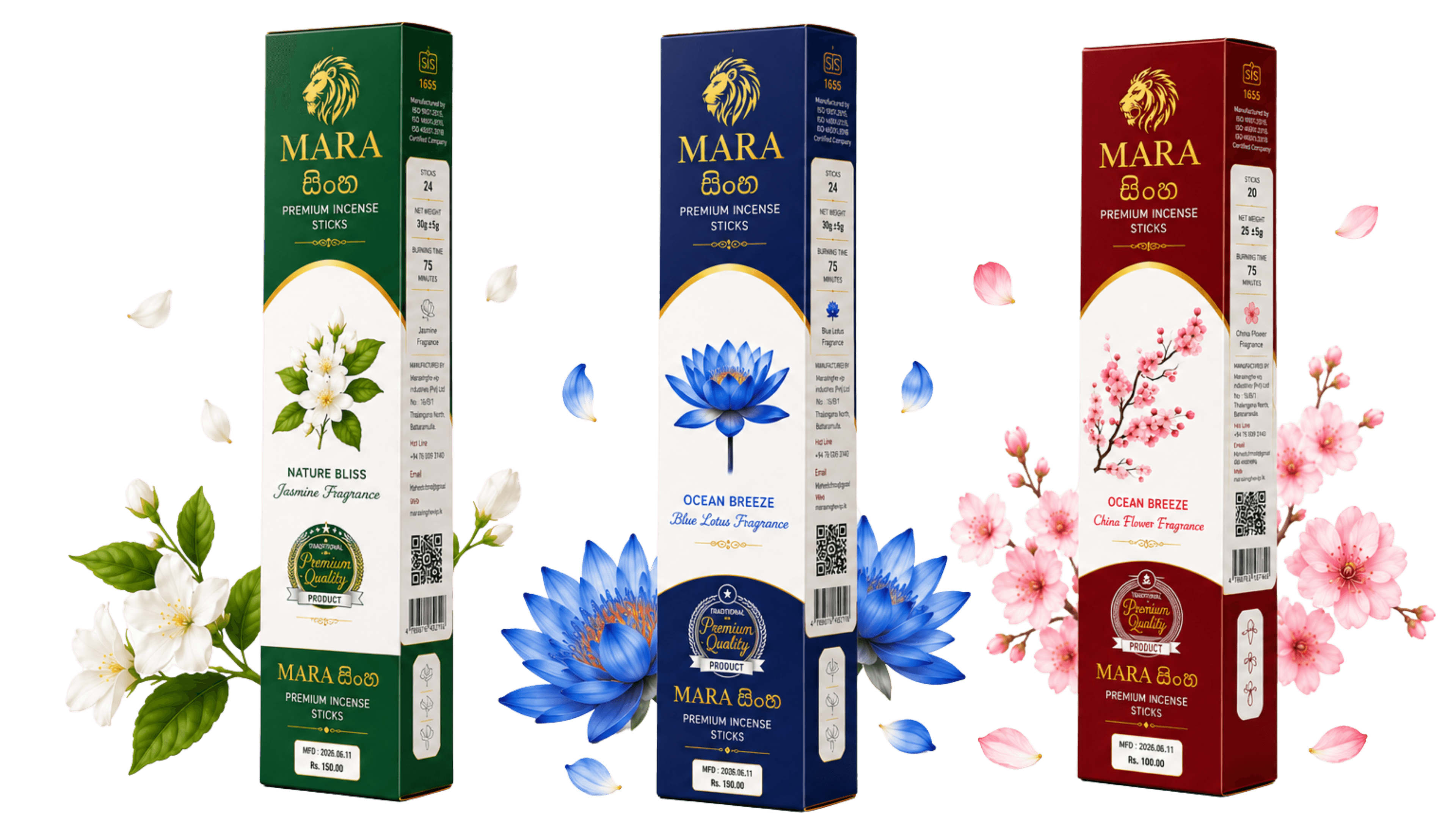 MARA Singhe Product Range